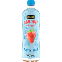 Jumbo Fruitsiroop Aardbei met Appel 750ML