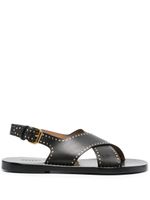 ISABEL MARANT sandales Jane en cuir - Noir - thumbnail