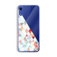 Gekleurde driehoekjes pastel: Honor Play 8A Transparant Hoesje