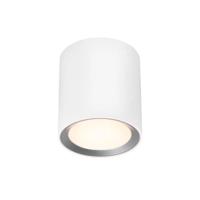 Kleine witte plafondlamp met ingebouwde LED lichtbron en Moodmaker Nordlux &apos;Landon 14&apos;