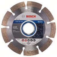 Bosch Accessoires Diamantdoorslijpschijf Standard for Stone 115 x 22,23 x 1,6 x 10 mm 1st - 2608602597