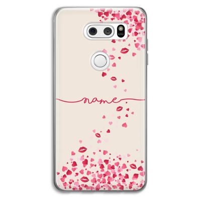 Hartjes en kusjes: LG V30 Transparant Hoesje