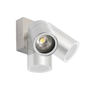 QAZQA Buitenwandlamp staal IP44 draai- en kantelbaar - Solo