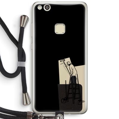 Musketon Painter: Huawei Ascend P10 Lite Transparant Hoesje met koord