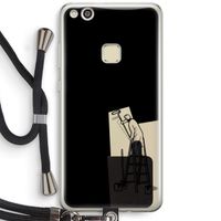Musketon Painter: Huawei Ascend P10 Lite Transparant Hoesje met koord