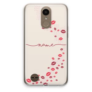 Kusjes: LG K10 (2017) Transparant Hoesje