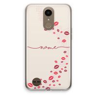 Kusjes: LG K10 (2017) Transparant Hoesje
