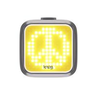 KNOG Blinder front - peace - black