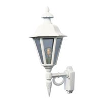 Wandlamp Pallas zeskant wit buitenlamp Konstsmide 481-250 staand