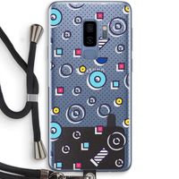 8-bit N°9: Samsung Galaxy S9 Plus Transparant Hoesje met koord