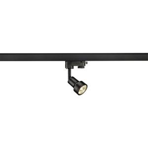 SLV PURI 230V-railsysteem lamp GU10 Zwart (mat)