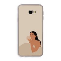 Fresh coffee: Samsung Galaxy J4 Plus Transparant Hoesje