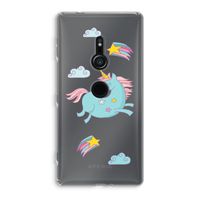 Vliegende eenhoorn: Sony Xperia XZ2 Transparant Hoesje