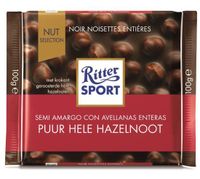 Ritter Sport Ritter Sport - Puur Hele Hazelnoot 100 Gram