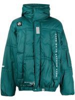 AAPE BY *A BATHING APE® veste à patch logo - Vert - thumbnail