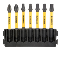 Imp Dewalt accessoires bitset | houder + act torsion | 57 mm | pbitset | h2 x1, pz2 x1, t20 x2, t57 x2, t30 x1 - dt70820-qz