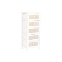 Ladekast Home ESPRIT Wit Cottage Decapé 40 x 29 x 90 cm