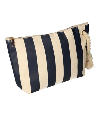 Traveller Toilettas marina blauw 30cm x 20cm