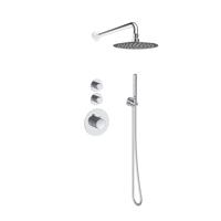 Doucheset Inbouw Deluxe Sanilux Giles Met Box Thermostaat Douchekop 25 cm Rond Chroom Sanilux