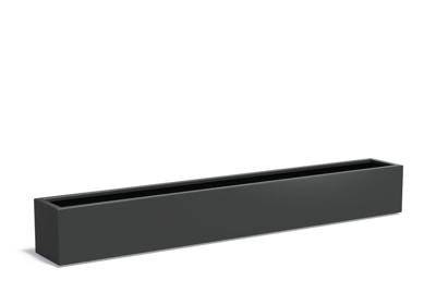 Aluminium plantenbak CARREZ 300x40x40cm.