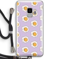 Bacon to my eggs #1: Samsung Galaxy S9 Transparant Hoesje met koord