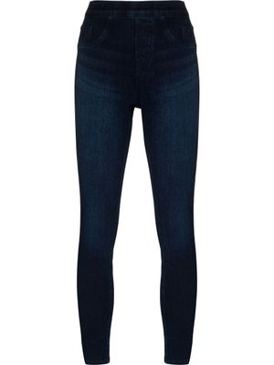 SPANX legging Jean-Ish court - Bleu