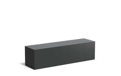 Aluminium sokkel 150x40x40cm.