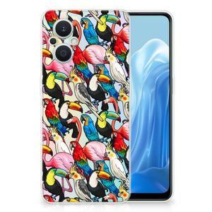 OPPO Reno8 Lite TPU Hoesje Birds