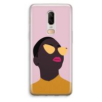 Yellow glasses: OnePlus 6 Transparant Hoesje