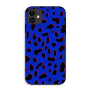 Blue Leopard: iPhone 11 Tough Case