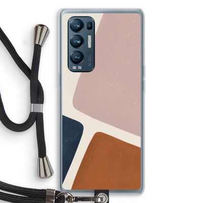 Geo #2: Oppo Find X3 Neo Transparant Hoesje met koord
