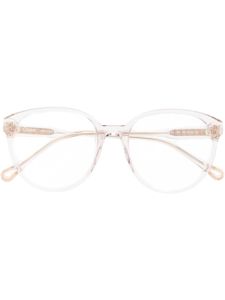 Chloé Eyewear lunettes de vue à monture oversize - Tons neutres