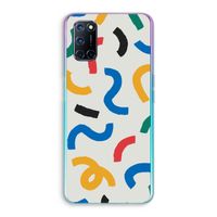 Illustratieve pop 2: Oppo A92 Transparant Hoesje Illustratieve pop 2: Oppo A92 Transparant Hoesje