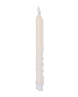 HEMA Led Huishoudkaars ⌀2.3x29cm Duo Ivoor (ivoor)
