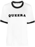 QUIRA t-shirt à logo imprimé - Blanc - thumbnail