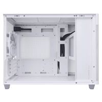 ASUS AP201 PRIME CASE TG WHITE Mini Tower Wit - thumbnail