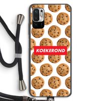 Koekerond: Xiaomi Redmi Note 10 5G Transparant Hoesje met koord