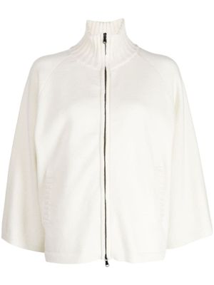 Pringle of Scotland cardigan zippé à col montant - Tons neutres