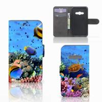 Samsung Galaxy Xcover 3 | Xcover 3 VE | Telefoonhoesje | Met pasjeshouder | Vissen