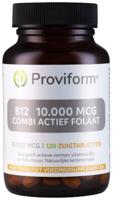 Proviform Vitamine B12 10.000mcg combi actief folaat 120 Zuigtabletten