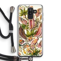 Haeckel Nepenthaceae: Samsung Galaxy J8 (2018) Transparant Hoesje met koord