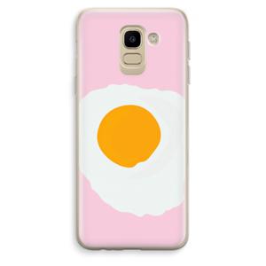 Sunny side up: Samsung Galaxy J6 (2018) Transparant Hoesje