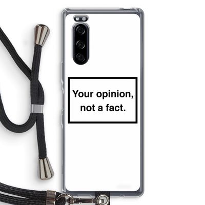Your opinion: Sony Xperia 5 Transparant Hoesje met koord