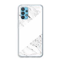 Biggest stripe: Samsung Galaxy A32 4G Transparant Hoesje