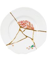 Seletti assiette Kintsugi No. 1 (21 cm) - Blanc - thumbnail