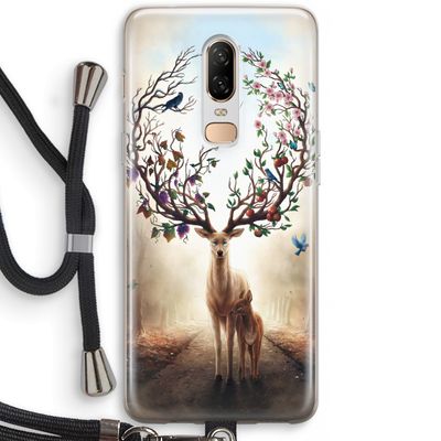 Seasons Change: OnePlus 6 Transparant Hoesje met koord