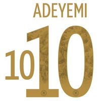 Adeyemi 10 (Officiële Duitsland Away Bedrukking 2022-2023) - thumbnail