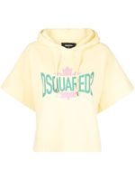 DSQUARED2 hoodie à logo imprimé - Jaune