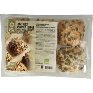 Zonnemaire Kaas mais broodje pompoenpit bio