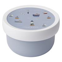 Mepal campus fruitbox sailors bay 300 ml wit/blauw Mepal campus fruitbox sailors bay 300 ml wit/blauw